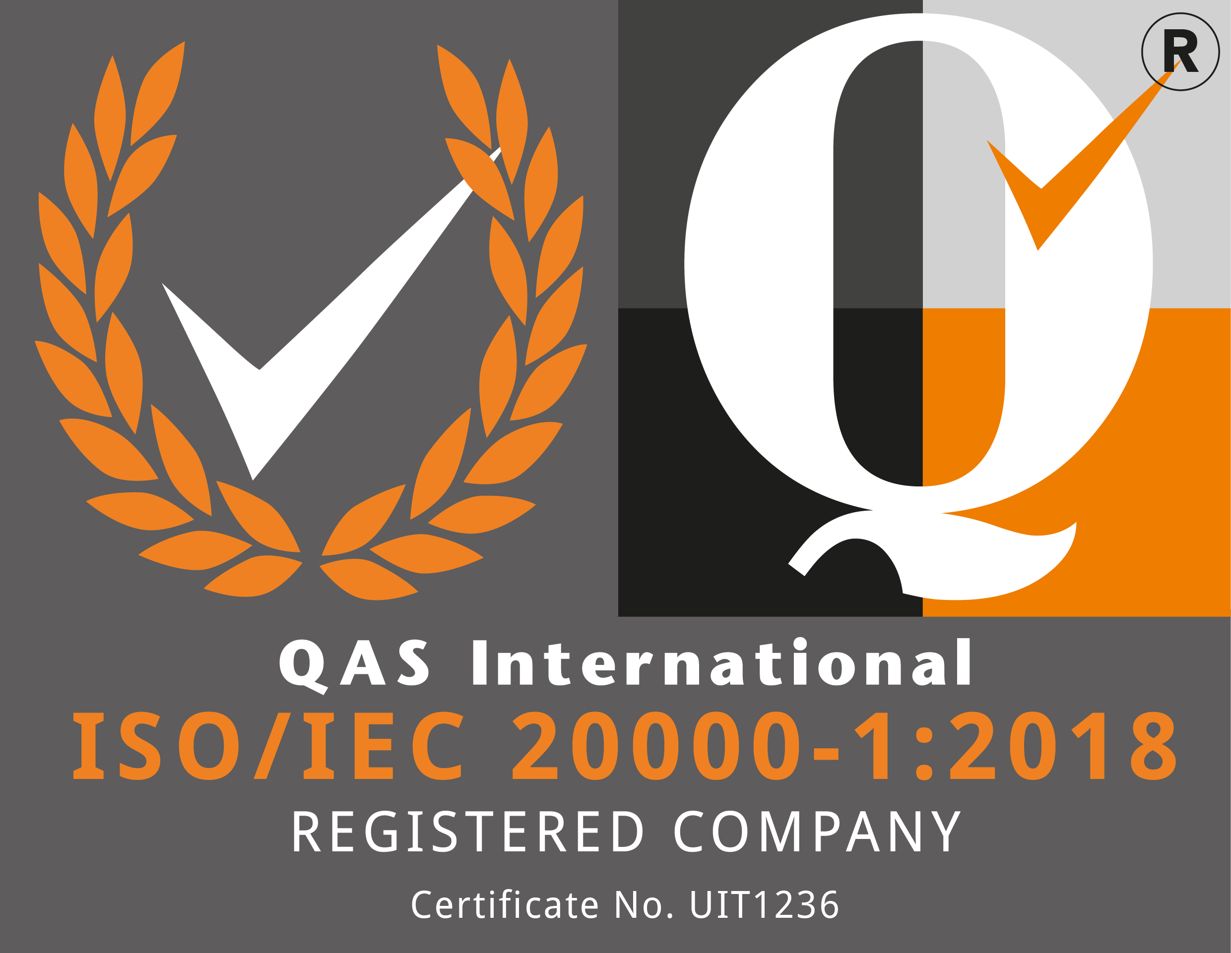 ISO/IEC 20000-1 Registrar Logo